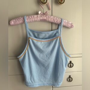 Nike Light Blue Dri-Fit Cropped Cami